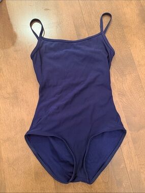 Yumiko Deep Navy One-Piece Leotard